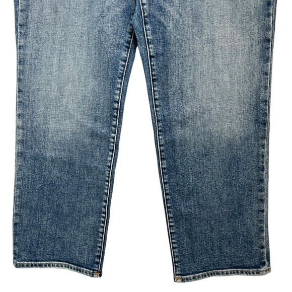 Alice + Olivia Amazing High Rise Girlfriend Slim Straight Animal Print Jeans 32 - Picture 6 of 16